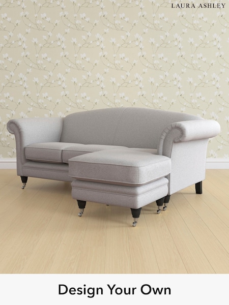 Wooton/Pale Steel Grey Gloucester By Laura Ashley (G52330) | £1,700