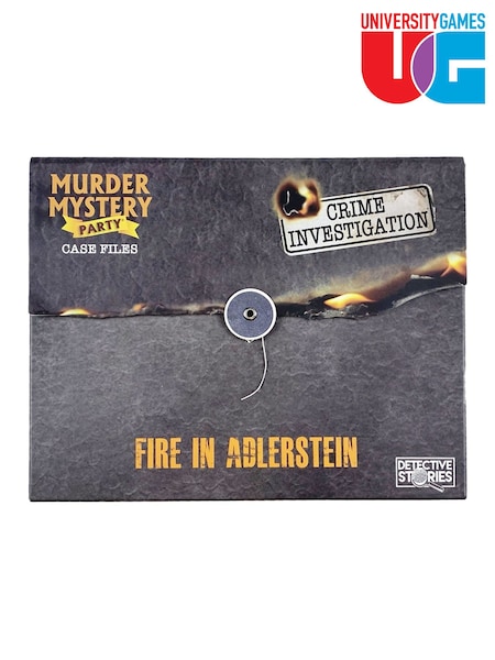 University Games Brown Murder Mystery Case Files - Fire in Adlerstein (G52482) | £20