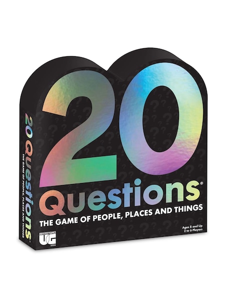 University Games Black 20 Questions Board Game (G52485) | £20