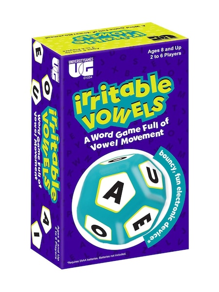 University Games Blue Irritable Vowels Board Game (G52495) | £20