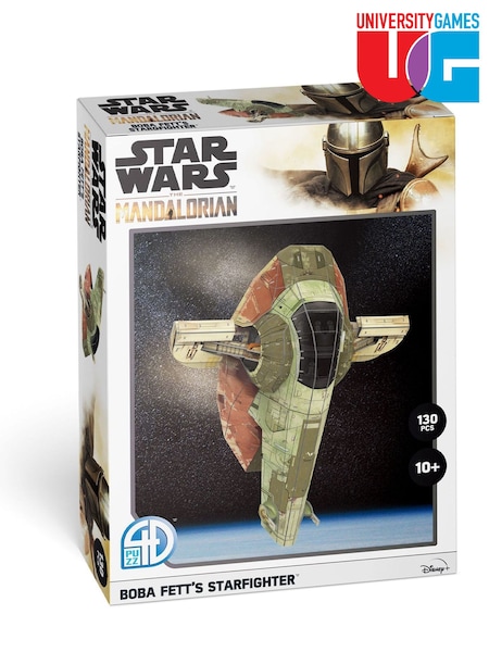 University Games Grey Star Wars: The Mandalorian Boba Fett's Starfighter (G52502) | £25