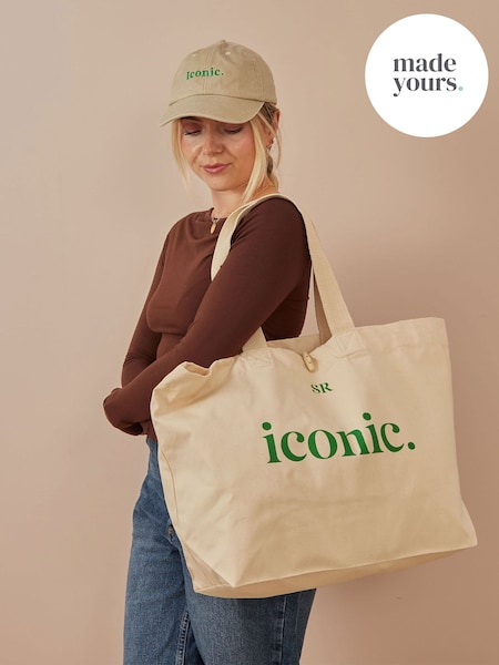 Made Yours Personalised Cotton Canvas Slogan Tote Bag (G52525) | £22