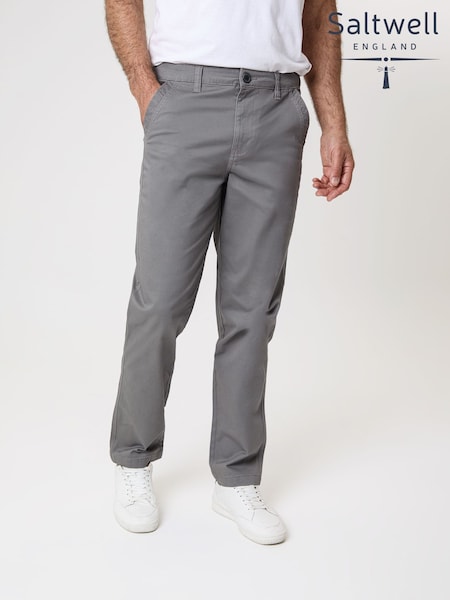 Saltwell Straight Leg Stretch Chino Trousers (G52797) | £35