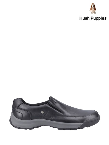 Hush Puppies Shoes Black Slip On (G53040) | £80