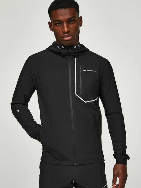 Monterrain Black Ramble 3.0 Woven Running Jacket (G53306) | £75