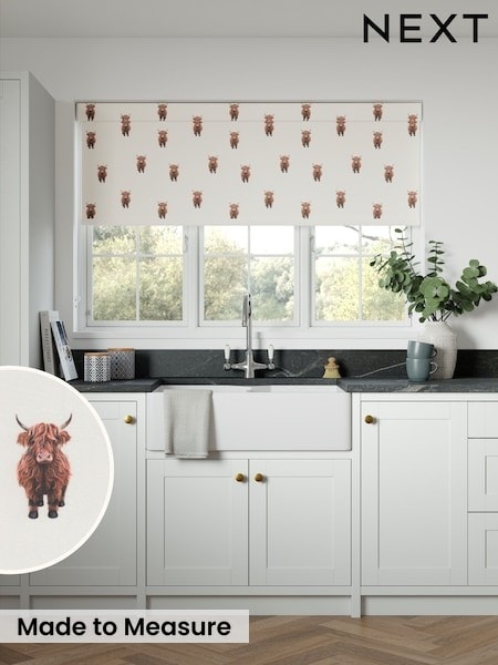 Natural Hamish Made to Measure Roller Blind (G53326) | £58