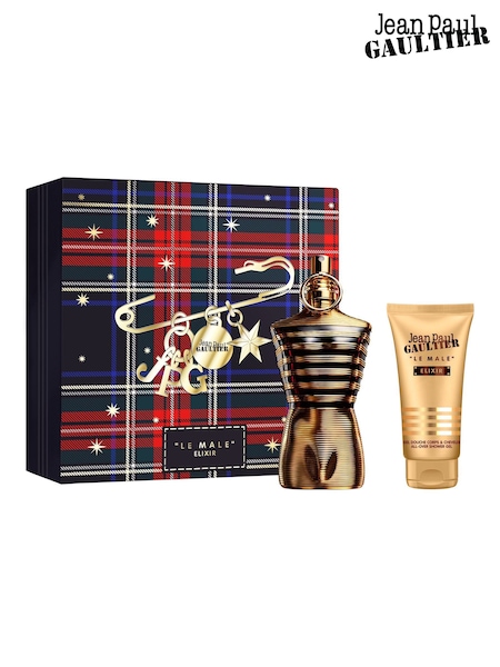 Jean Paul Gaultier Le Male Elixir Parfum 125ml Gift Set (G53542) | £118