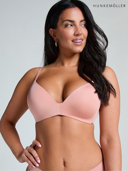 Hunkemoller Pink Mona Padded Non-Underwired Bra (G53650) | £27