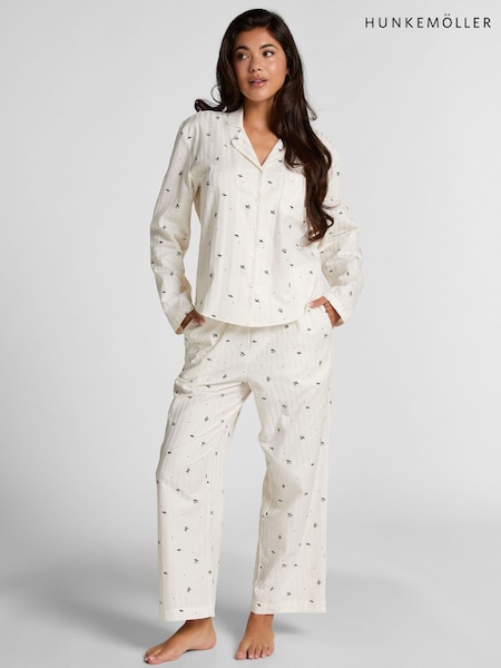 Hunkemoller Mistletoe Pyjamas White Joggers (G53684) | £29
