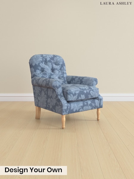 Tamara/Dusky Seaspray Blue Cambridge Button Back By Laura Ashley (G53750) | £925