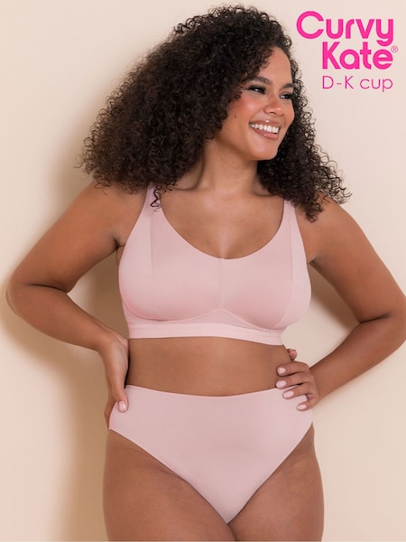 Curvy Kate Pink Zen Non-Wired Bralette (G53941) | £24