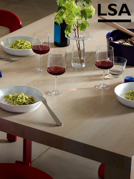 LSA International Clear Arc Wine Glasses Set of 2 330ml (G54474) | £21