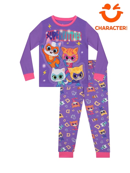 Purple Disney Super Kitties Pyjamas (G54720) | £16
