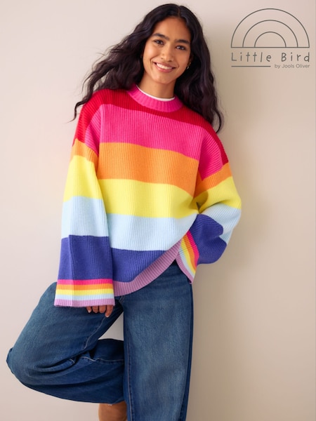 Rainbow Stripe - Little Bird By Jools Oliver Knitted Jumper