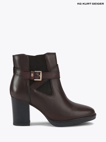 Brown - Kg Kurt Geiger Brown Sage Boots