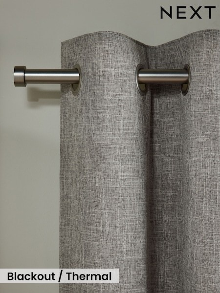 Textured Slub Eyelet Curtains