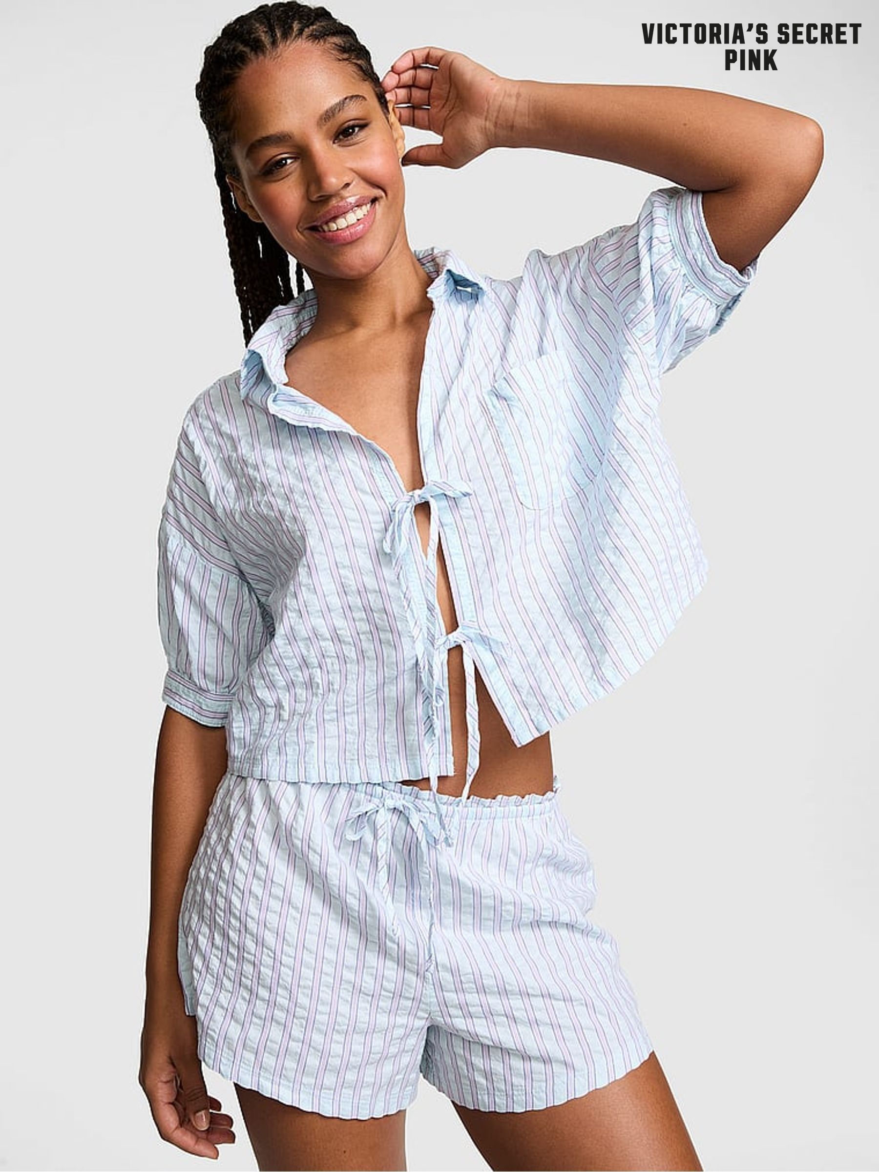 Buy Women's Pyjama Tops 100% Cotton Nightwear Online | Next UK