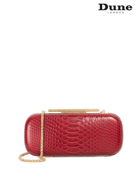 Dune London Red Body Clutch Bag (G56006) | £99