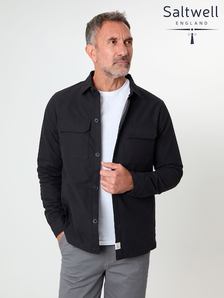 Saltwell Microfleece Lined Shacket (G56057) | £45