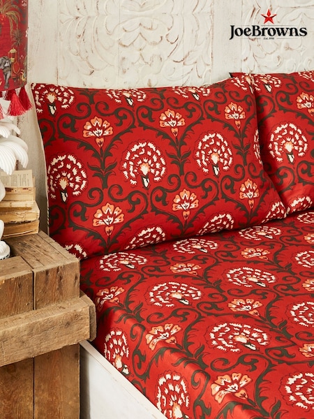 Joe Browns Red Serene Bohemian Matching Bedding (G56111) | £19