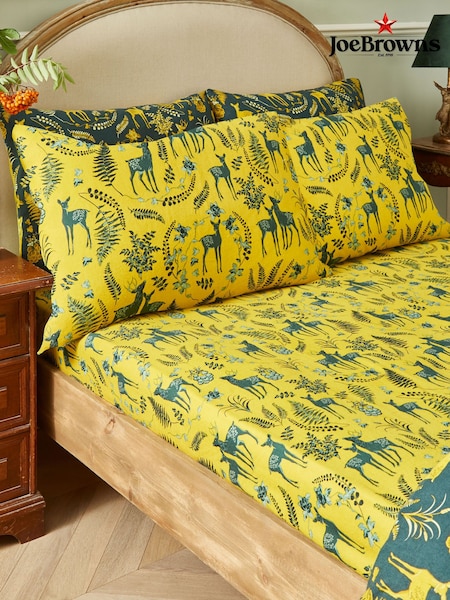 Joe Browns Yellow Whimsy Woodland Matching Bedding (G56118) | £20 - £33