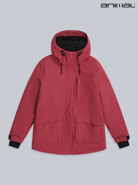 Animal Red Tignes Womens Snow Jacket (G56181) | £125
