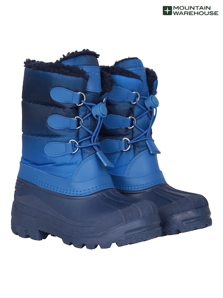 Mountain Warehouse Blue Calgary  Adaptive Snow Boots (G56227) | £24