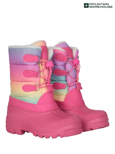 Mountain Warehouse Pink Calgary  Adaptive Snow Boots (G56229) | £24