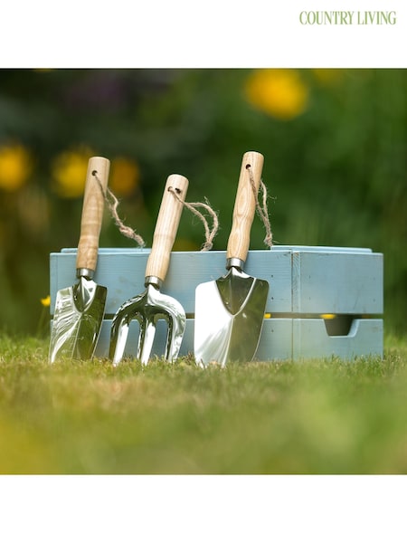 Country Living Silver Set of 3 Gardening Tools (G56282) | £20