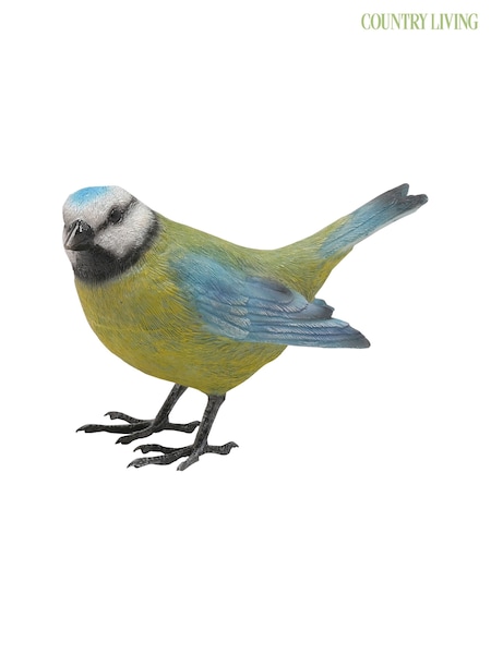 Country Living Green Blue Tit Figurine Ornament (G56424) | £15