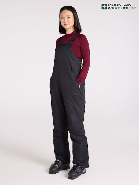 Mountain Warehouse Black Moon Bib Front  Ski Trousers (G56563) | £64