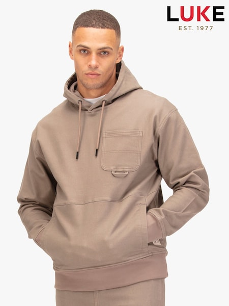 Luke 1977 Miter Carpenter Black Hoodie (G56622) | £49