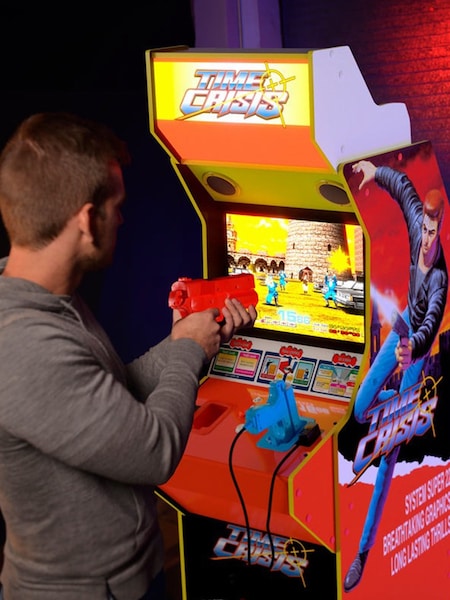 Arcade 1 Red Time Crisis Deluxe Arcade Machine (G56693) | £700
