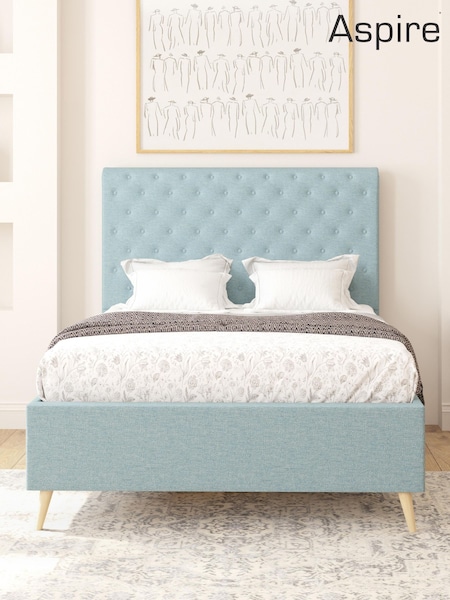 Aspire Furniture Zara Airforce Taylor Divan Style Contemporary Bed Frame (G57748) | £580 - £775