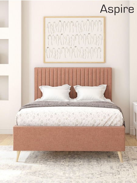 Zara Blush Grant Divan Style Contemporary Bed Frame (G57755) | £555 - £720