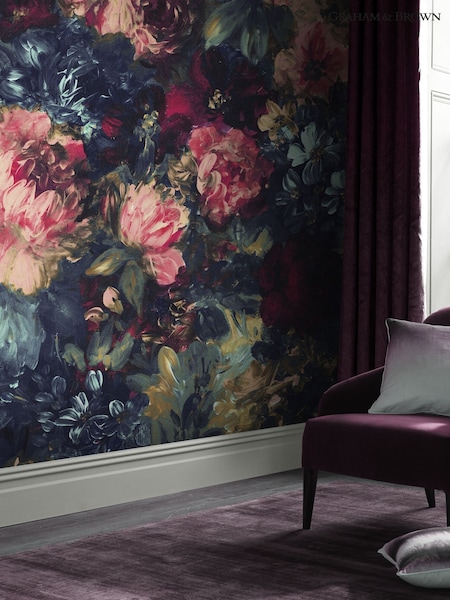 Graham & Brown Blue Masterpiece Fixed Size Mural 2.5m x 4m (G58165) | £300