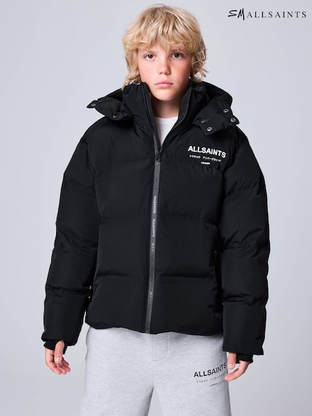 Black - Smallsaints Underground Short Padded Coat