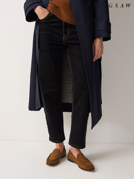Jigsaw Brown Soft Suede Moccasin Shoes (G58579) | £130