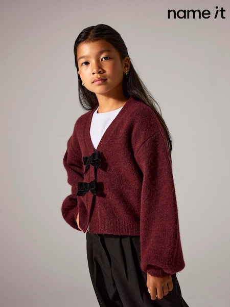 Name It Red Bow Detail Cardigan (G58868) | £25