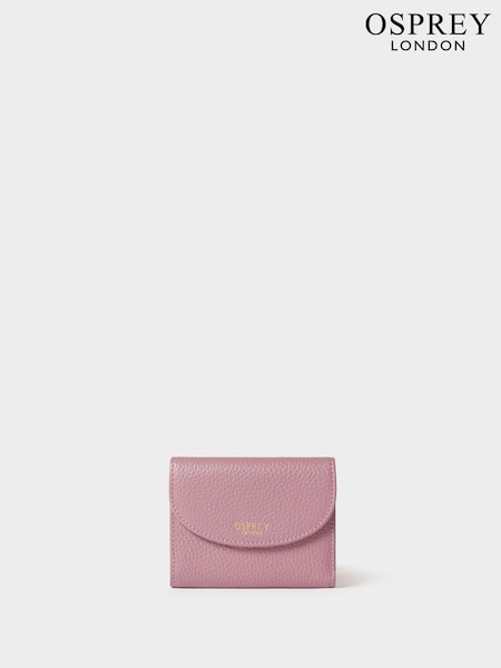 Osprey London Purple The Core Small Leather Matinee Purse (G59075) | £49