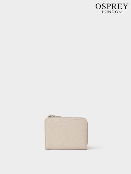 Osprey London The Core Medium Leather Zip Matinee Purse (G59087) | £49
