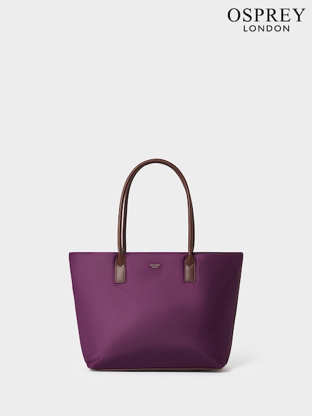 Osprey London Purple The Voyage Nylon Tote Bag (G59404) | £65