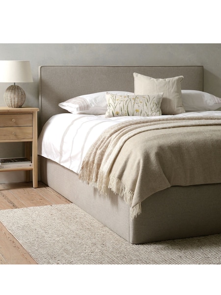 Cotswold Company Natural Churchill Ottoman Tweed Bed (G59554) | £740 - £945