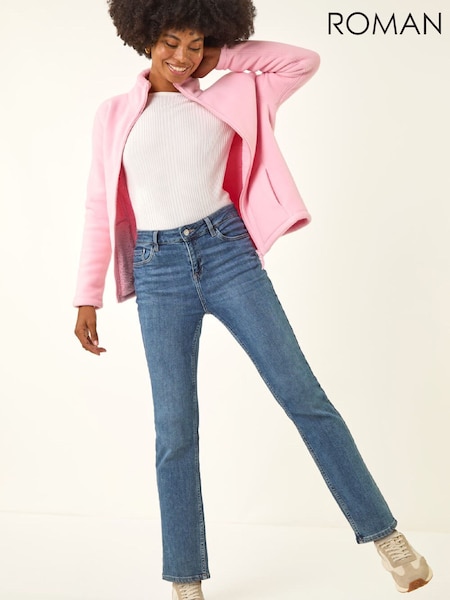 Roman Pink Reversible Fleece Zip Jacket (G59838) | £44