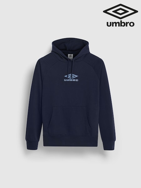 Umbro Blue Iconic Hoodie (G60135) | £60
