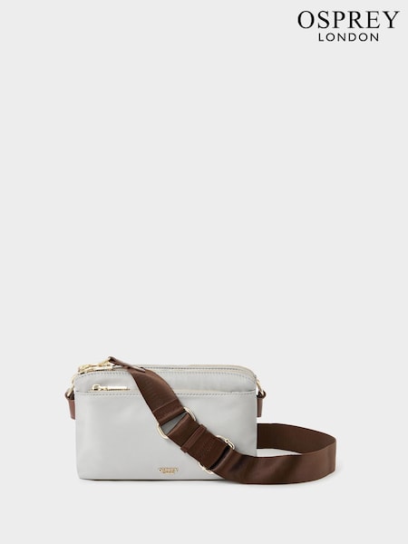 Osprey London Grey The Voyage Nylon Cross-Body Bag (G60226) | £49