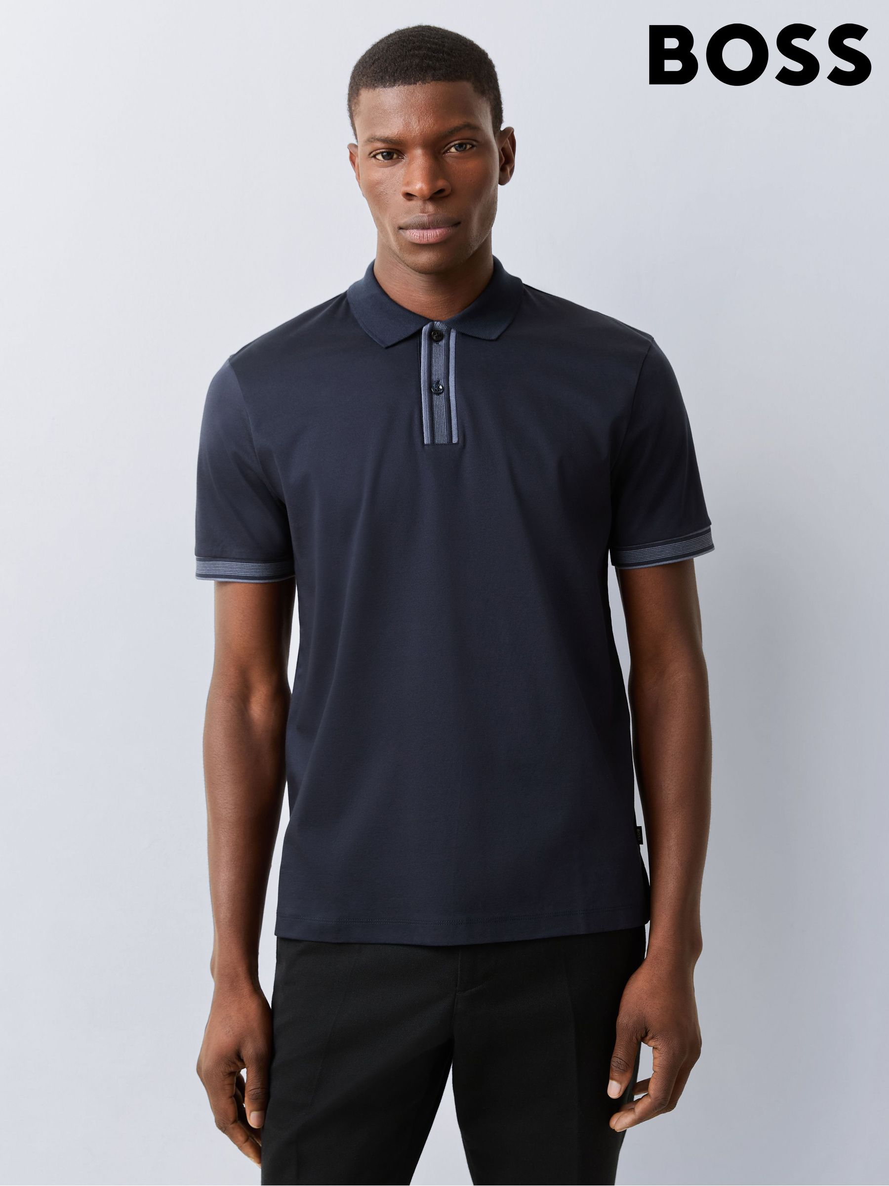 Buy Men's Hugo Boss Blue Polo Shirts Tops Online | Next UK Buy Men's Hugo Boss Blue Polo Shirts Tops Online | Next UK