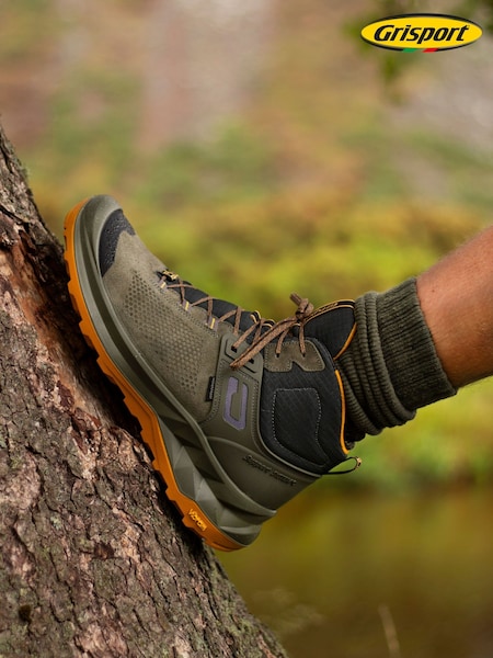 Grisport Green Sherman Waterproof and Breathable Walking Shoes (G61013) | £120