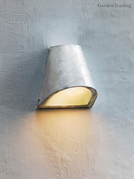 Garden Trading Silver St Ives Funnel Outdoor Light (G61079) | £60
