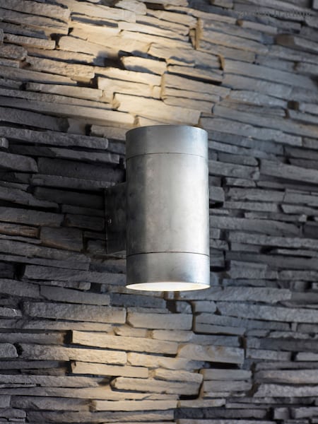 Garden Trading Silver St Ives Up & Down Outdoor Light (G61094) | £80